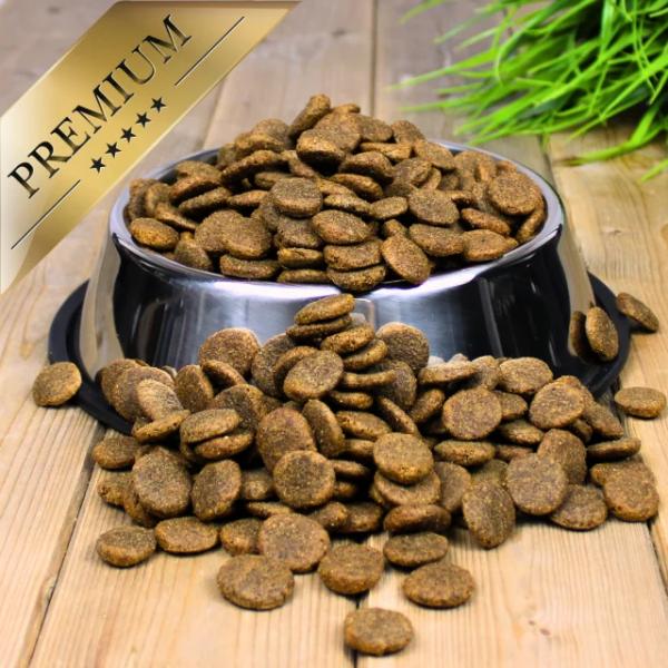 4 kg Lecker.Pet® Luna's Adult Strauß mit Kartoffel & Apfel Hundefutter Trockenfutter Vollnahrung MHD 3/2026