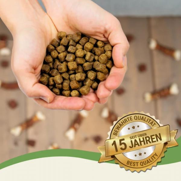 4 kg Lecker.Pet® Paula's Adult Sensitive Ente & Kartoffel Hundefutter Trockenfutter Vollnahrung MHD 4/2026