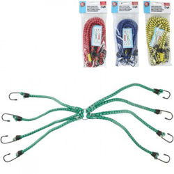 Allride elastisches Gepäckband Gepäckspinne 8 Arme 4 sortiert