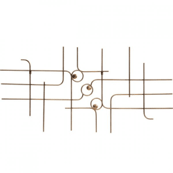 BePureHome Wanddekoration Messing 139,5 cm