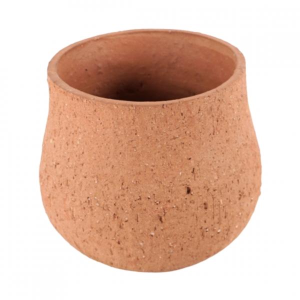 Blumentopf Darcy rostfarbig 20 cm