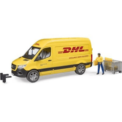 Bruder 02671 - MB Sprinter DHL with driver and accessories, 1:16