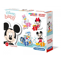 Clementoni 20819 - 3+6+9+12 Teile My First Puzzles - Disney Mickey Mouse