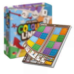 Colour Lines Ersatzblock, foliert - Brettspiel