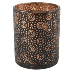 Countryfield tea light holder Hailey L black 12.5 cm