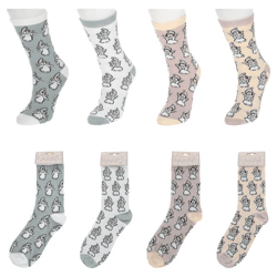 Damen Socken Schutzengel 4/s