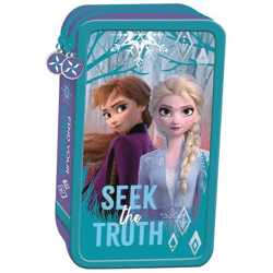 Disney Frozen / Die Eiskönigin - Doppeldeckermäppchen mit Inhalt