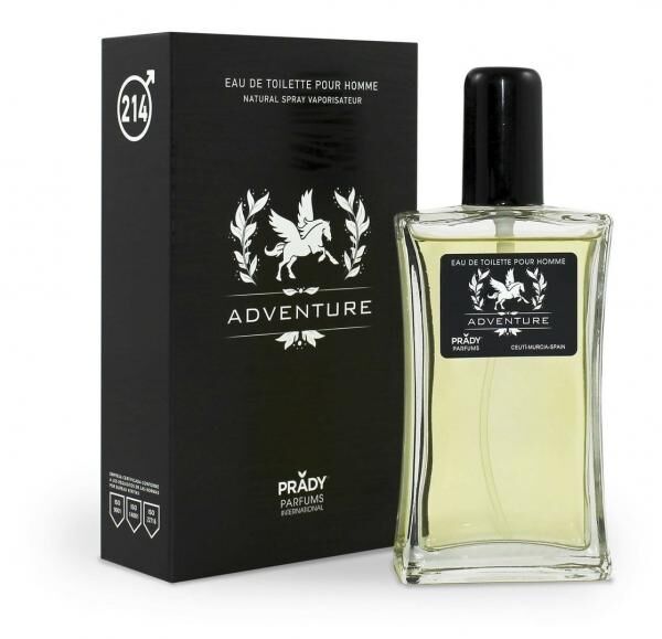 Eau de Toilette for man 100 ml adventure - Prady