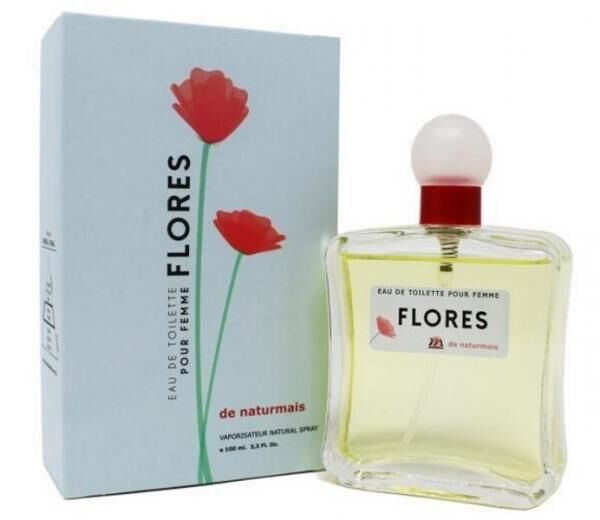 Eau de Toilette for woman 100 ml Flores - Naturmais