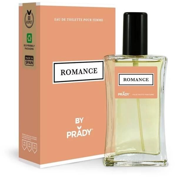 Eau de Toilette for woman 100 ml Romance - Prady