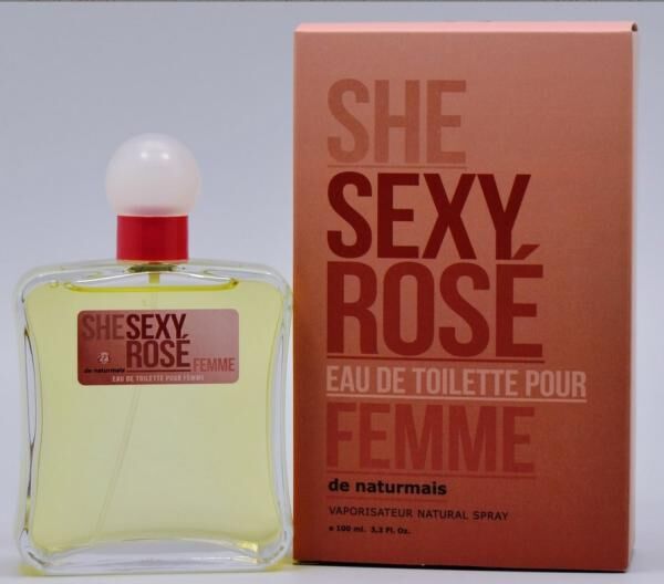 Eau de Toilette for woman 100 ml She Sexy Ros&eacute; - Naturmais