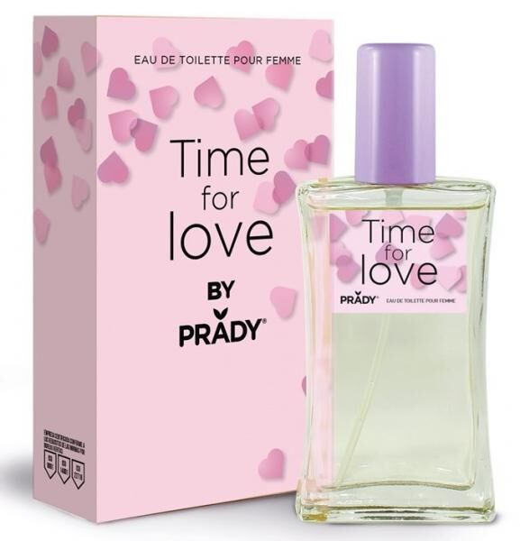 Eau de Toilette for woman 100 ml Time for love - Prady
