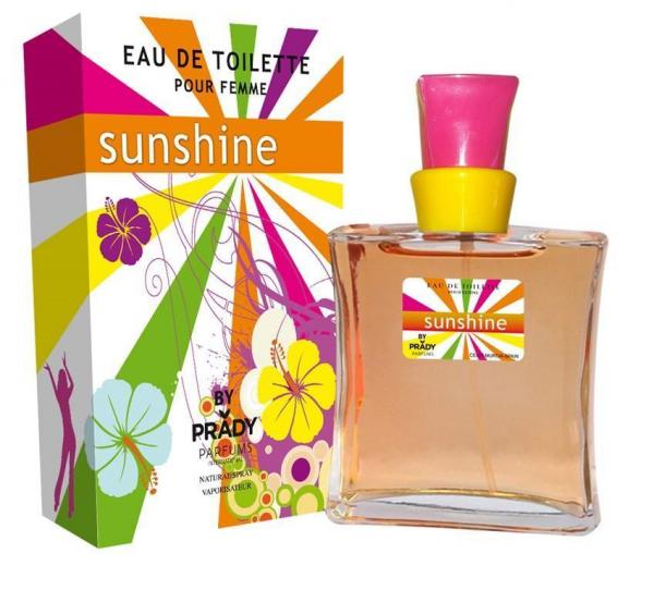 Eau de Toilette for woman 100ml sunshine - Prady