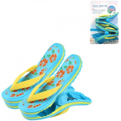 Handtuch XL Clip Flip Flop 2er Set