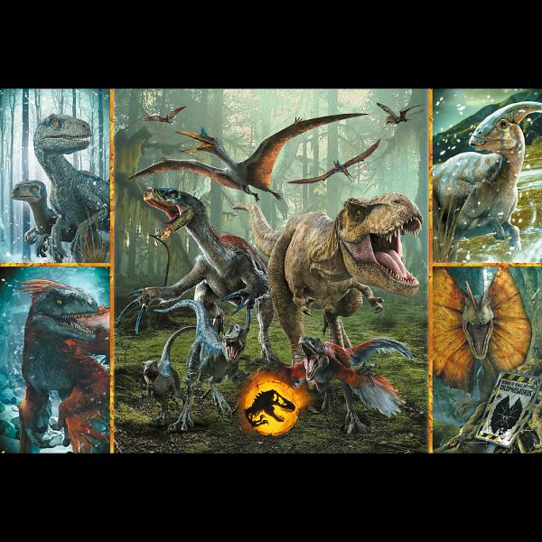Jurassic World - Junior Super Shape XL Puzzle 160 Teile