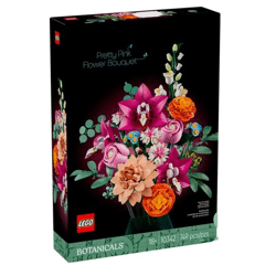 LEGO® Botanicals 10342 - Beautiful Pink Flower Bouquet (749 pieces)