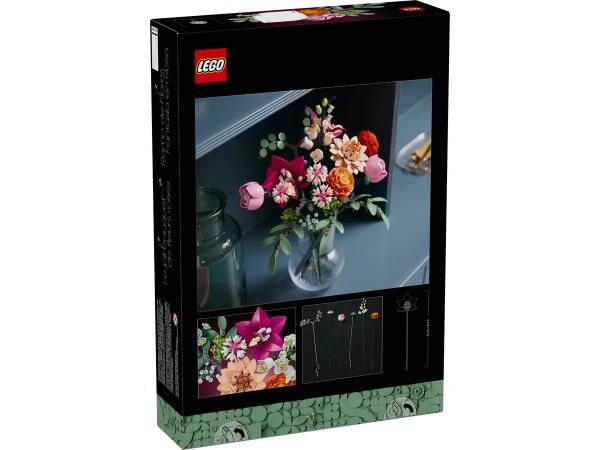 LEGO® Botanicals 10342 - Beautiful Pink Flower Bouquet (749 pieces)