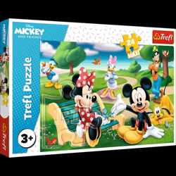 Mickey unter Freunden - Maxi Puzzle 24 Teile