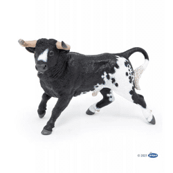 Papo 51184 - Play figure - Spanish bull black white