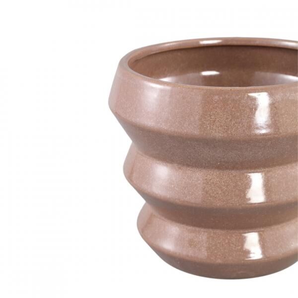 PTMD bloempot Tims S bruin 11,5 cm
