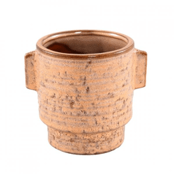 PTMD flower pot Katelynn ceramic S orange 13 cm