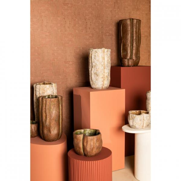 PTMD Blumentopf Roddie hoch M creme 49 cm