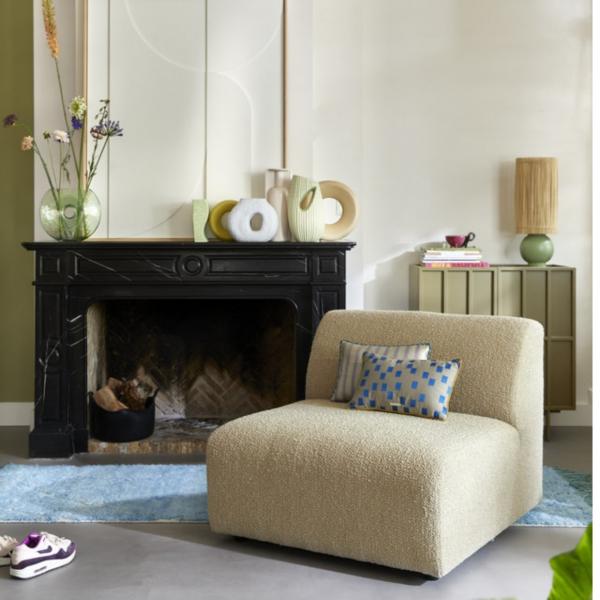 (R) HKliving lampenschirm zylinder bambus 40 cm