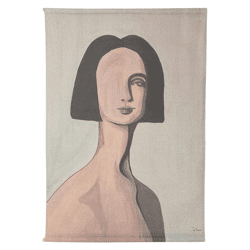 (R) HKliving Wandteppich Woman von Sella Molenaar 100 cm