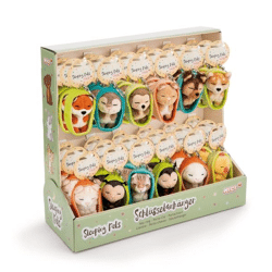 Sleeping Pets NICI GREEN key ring - in display - 18 cm