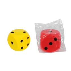 Soft-Spielwürfel, 2-sort. (Androni)