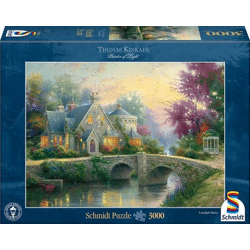 Thomas Kinkade - Evening mood - 3000 pieces jigsaw puzzle
