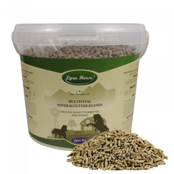 3,8 kg Lyra Horse® Multivital Mineralfutter Klassik im Eimer 9/2026