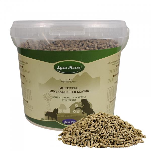 3,8 kg Lyra Horse® Senior Mineralfutter im Eimer MHD 9/2026
