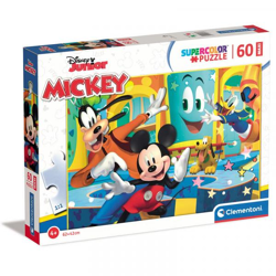 Clementoni 26473 - 60 Teile Puzzle Maxi - Disney Mickey Mouse