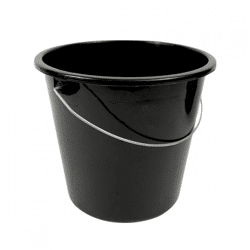 Bucket 5 liter black