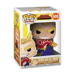 Funko 42931 - Pop! Animation - My Hero Academia Silver Age All Might #608