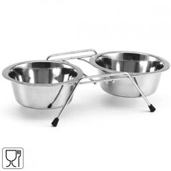 Futternapf Hund Metall 17 cm