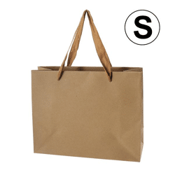 Kraftpapier Geschenktüte Quer S