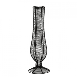 Light & Living Vase Tupuri schwarz 50 cm