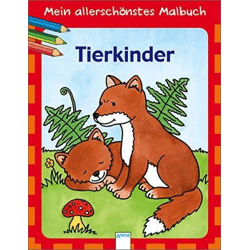 Mein allerschönstes Malbuch / Tierkinder - Buch