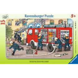 Mein Feuerwehrauto - Rahmenpuzzle - 15 Teile