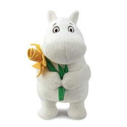 Moomin - Standing with Daffodil plush figure - 17 cm