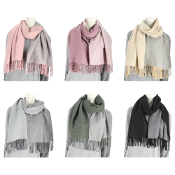 Pashmina scarf Double Colors 6/s