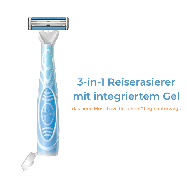 „Restposten 3in1 Rasierer mit integriertem Gel – hoher Abverkauf – EK 1,99 €“