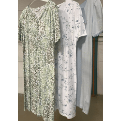 RINGELLA Muster Größe 38 Damen Bigshirt Nachthemd Kurzarm 