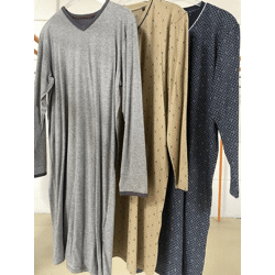 RINGELLA pattern size 50 men's nightgown long sleeve