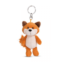 Fridalie fox key ring 10cm GREEN