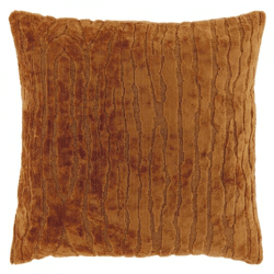 Unique Living Kissen Dovi cognac braun 45 x 45 cm