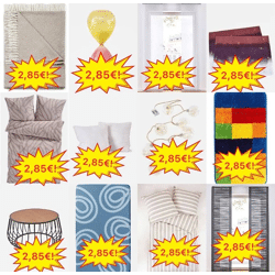 2,85 € Haushaltswaren Mix Kategorie A Bettwäsche Handtücher Badezimmermatten Lampen Taschen Duschvorhänge Stock Ware Lager Deutschland sofor