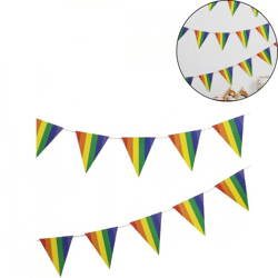 Ginger Ray Girlande Regenbogenfarben 5 m